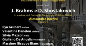 Quattro archi e tre pianisti a Reggio Emilia