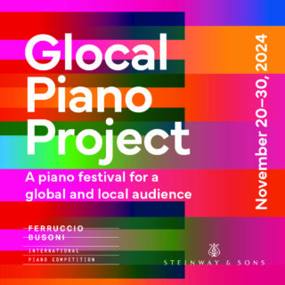 Parte la terza edizione del Glocal Piano Project del Concorso Busoni